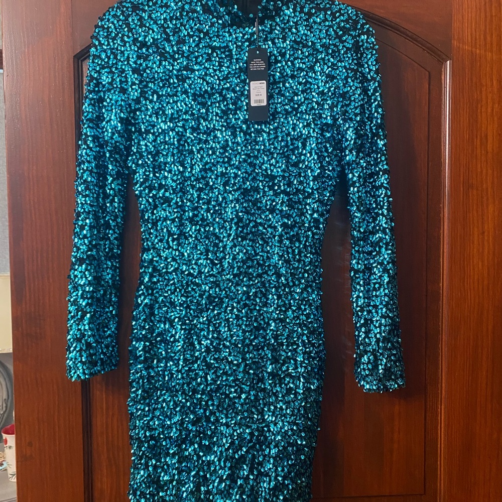 Sequins mini dress NWT